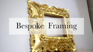 Bespoke Framing Burnished Gold Carved Baroque Style Frame Melbournes Best Picture Framer