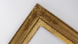 Rich and Davis ornamental water gilded custom frame McAlban