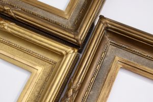 Rich and Davis ornamental gilded picture frame for sir arthur streeton artwork