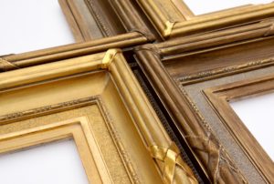 Rich and Davis ornamental gilded custom picture frame john thallon reproduction