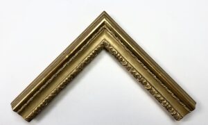 23K gold water-gilded picture frame with ornamental decoration